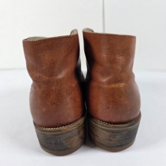FRYE Vintage Whiskey Leather Chukka Boots Men\'s 10.5 D Made in USA 9310 main image 9